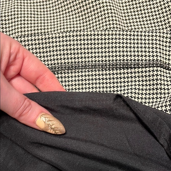 Macy's On 34th Houndstooth Pencil Skirt Knee-length for Work plus size - Picture 7 of 10